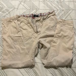 Dictionary khaki pants, excellent condition